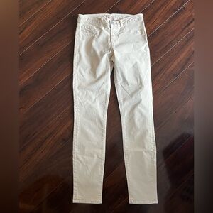 J Brand Women's Skinny Jeans in Soft Cream